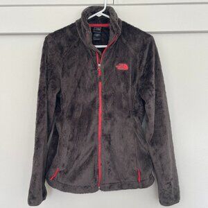 The North Face Osito Cozy Fleece Jacket in dark olive green